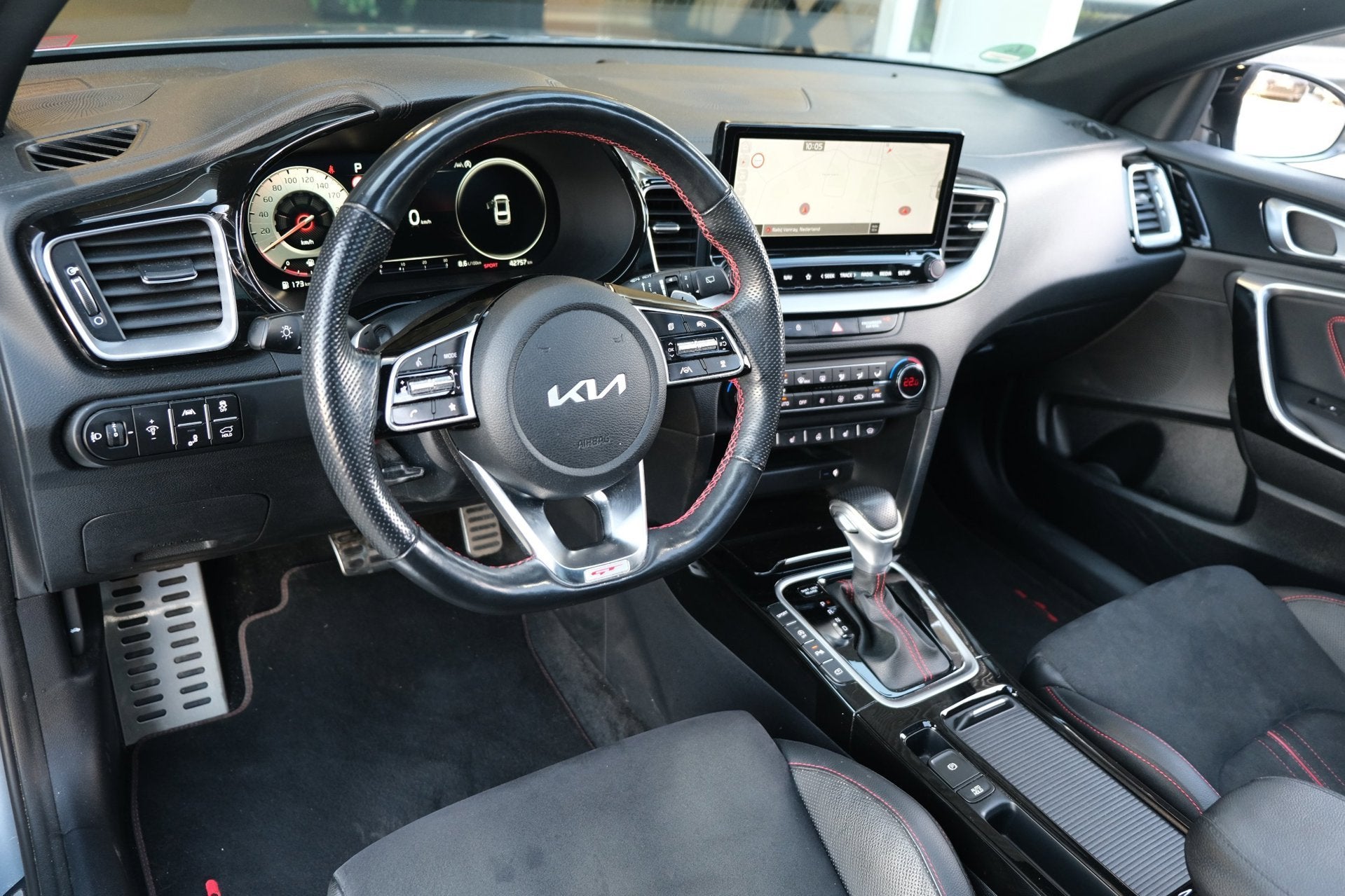 Kia ProCeed 1.6 T-GDI GT AUT 204PK Pano NW Type Navi Leder L, Dealer onderhouden, 15 km/l, Gebruikt, 4 cilinders