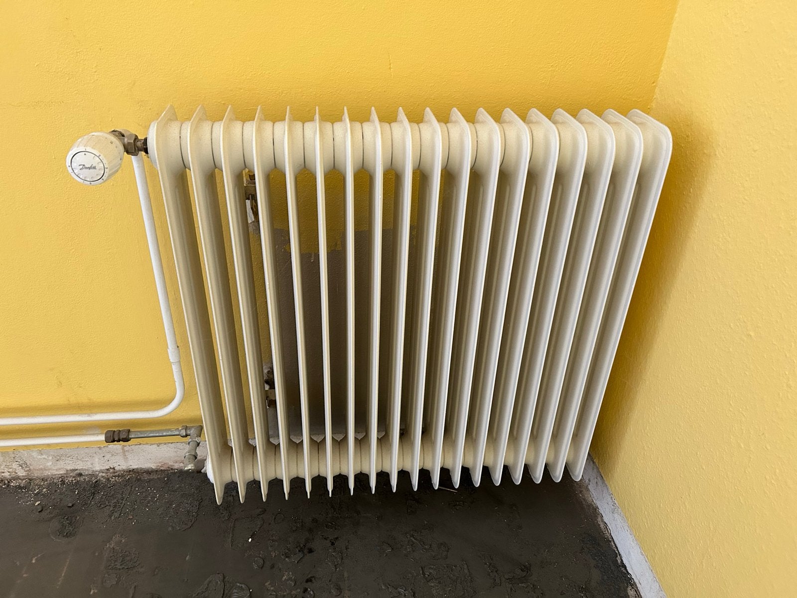 Vintage radiator 73x68x15,5 cm, Ophalen, 30 tot 80 cm, Gebruikt, Radiator