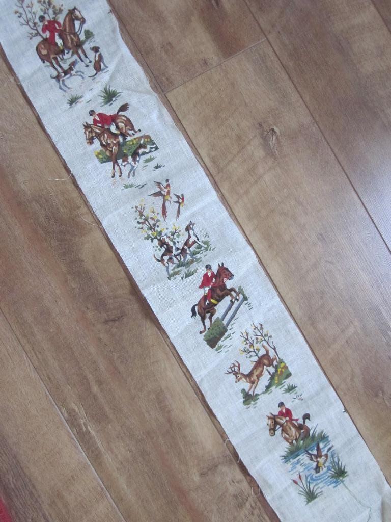 Schellekoord voorbedrukt paarden stramien zelf te borduren, Hobby en Vrije tijd, Ophalen of Verzenden, Nieuw, Handborduren, Onderdeel of Toebehoren