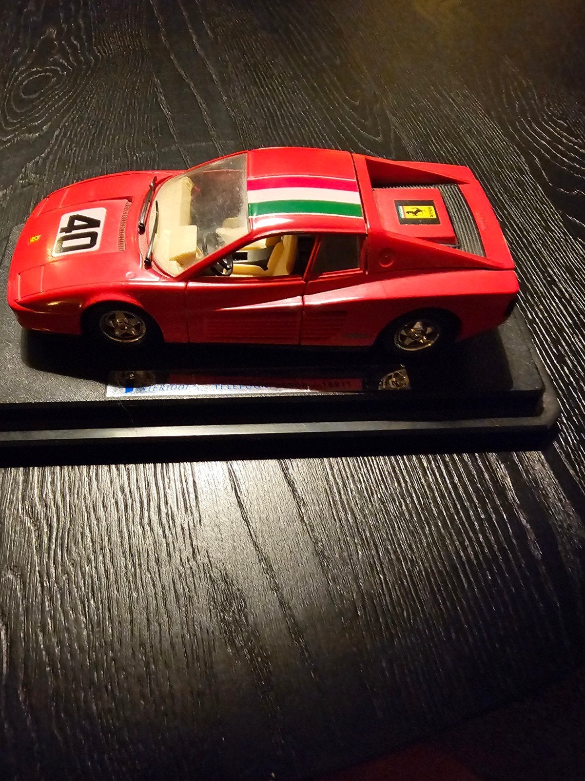 Ferrari modelauto op draaiplateau, Ophalen of Verzenden, Nieuw, Bburago