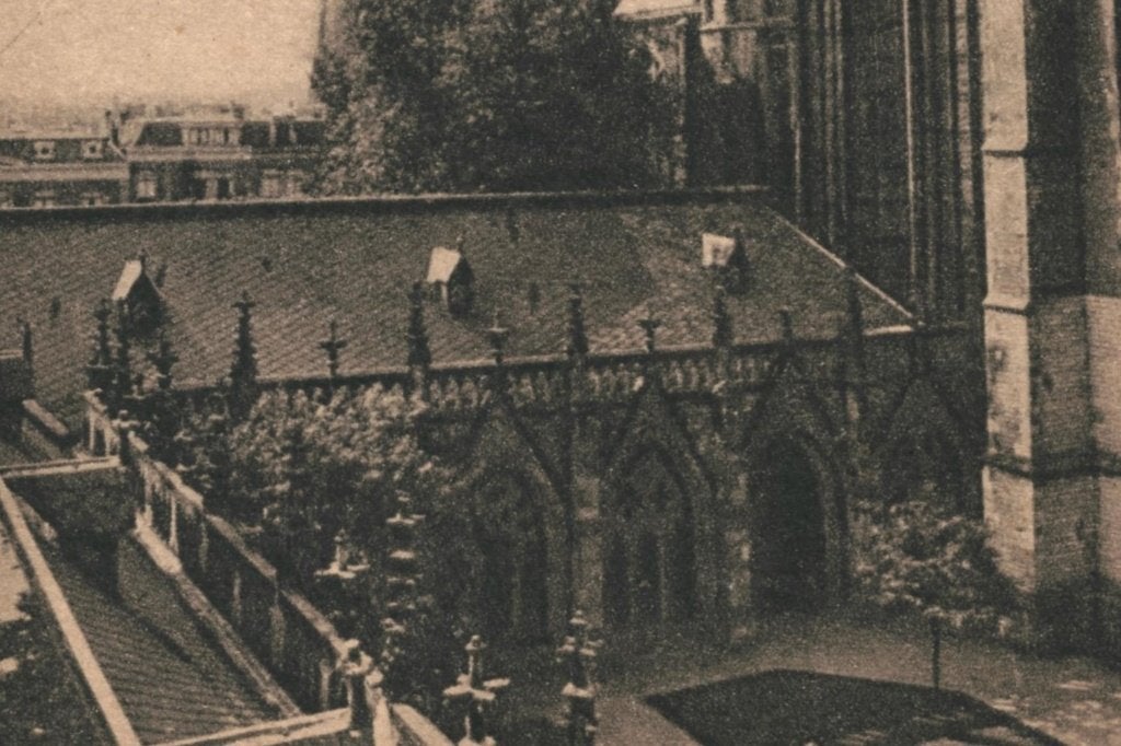 988181 Utrecht Domkerk jr 40 Nette oude kaart Onbeschreven, Ophalen of Verzenden, 1940 tot 1960, Ongelopen, Utrecht