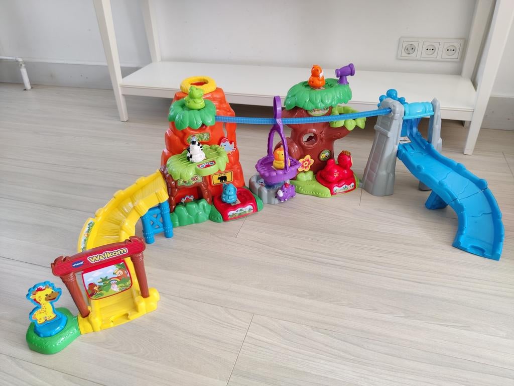 Vtech zoef zoef dieren jungle, Kinderen en Baby's, Speelgoed | Vtech, Ophalen of Verzenden, Gebruikt