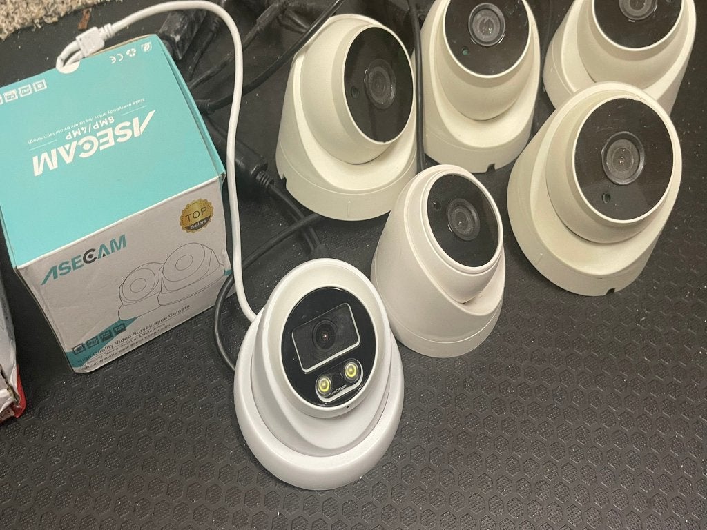 9 POE Camera's en recorder voor binnen, Ophalen of Verzenden, Gebruikt, Binnencamera