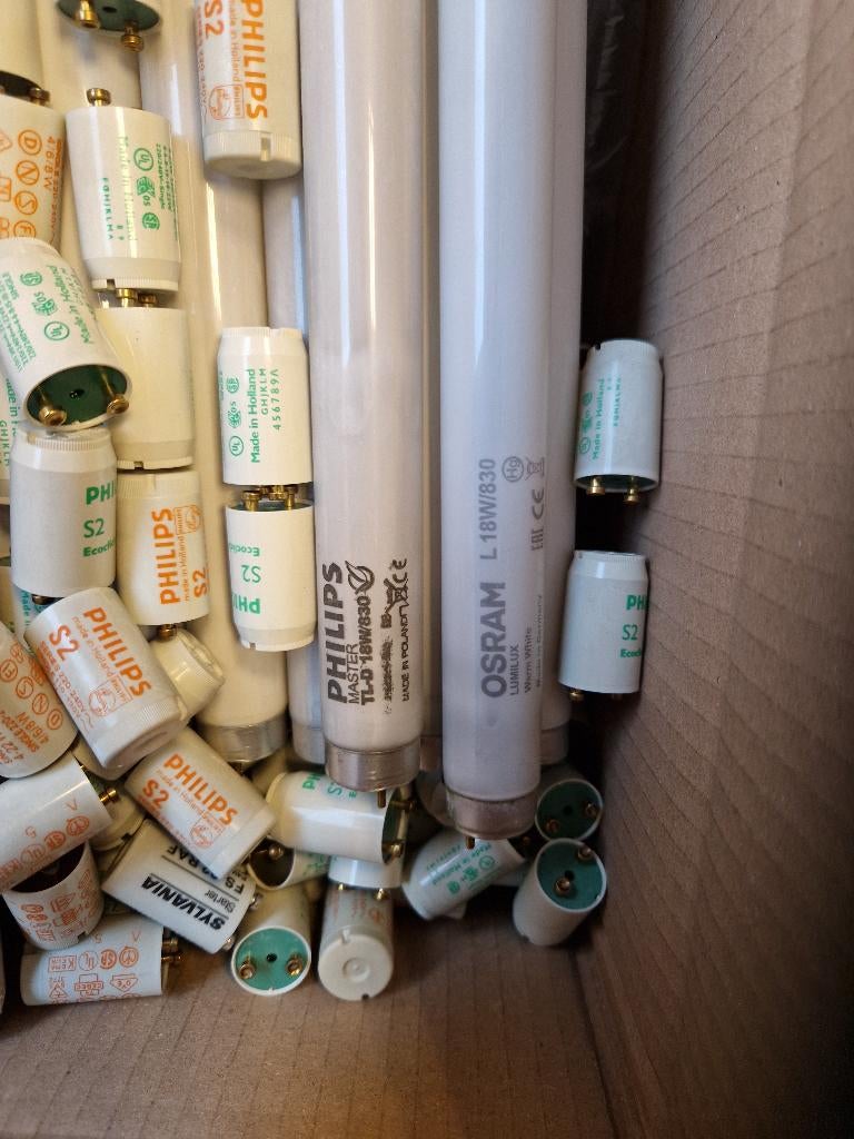 75 stuks tl 18 watt, Ophalen, Nieuw, Minder dan 30 watt, Overige fittingen