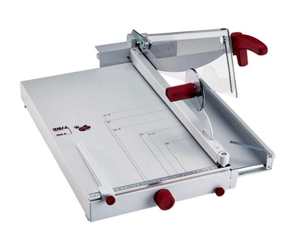 Snijmachine IDEAL 1058 - Tafelmodel papiersnijder, Ophalen of Verzenden, Gebruikt, Overige typen