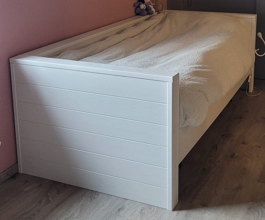 Leuk en stoer tienerbed, in topconditie incl. nachtkastje!!!, Huis en Inrichting, Ophalen, Gebruikt, 90 cm, Eenpersoons