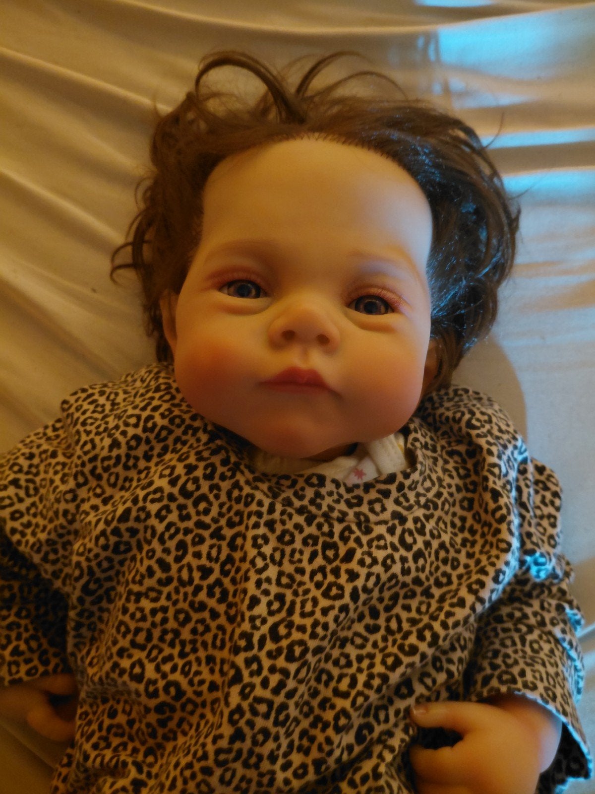 Reborn babypop 50 cm - Realistisch en schattig, Verzenden, Zo goed als nieuw, Babypop