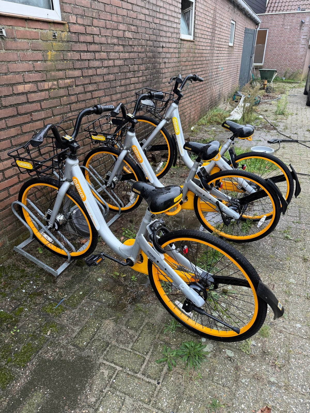 3 stuks OBike fietsen !, Ophalen, Gebruikt, Overige merken