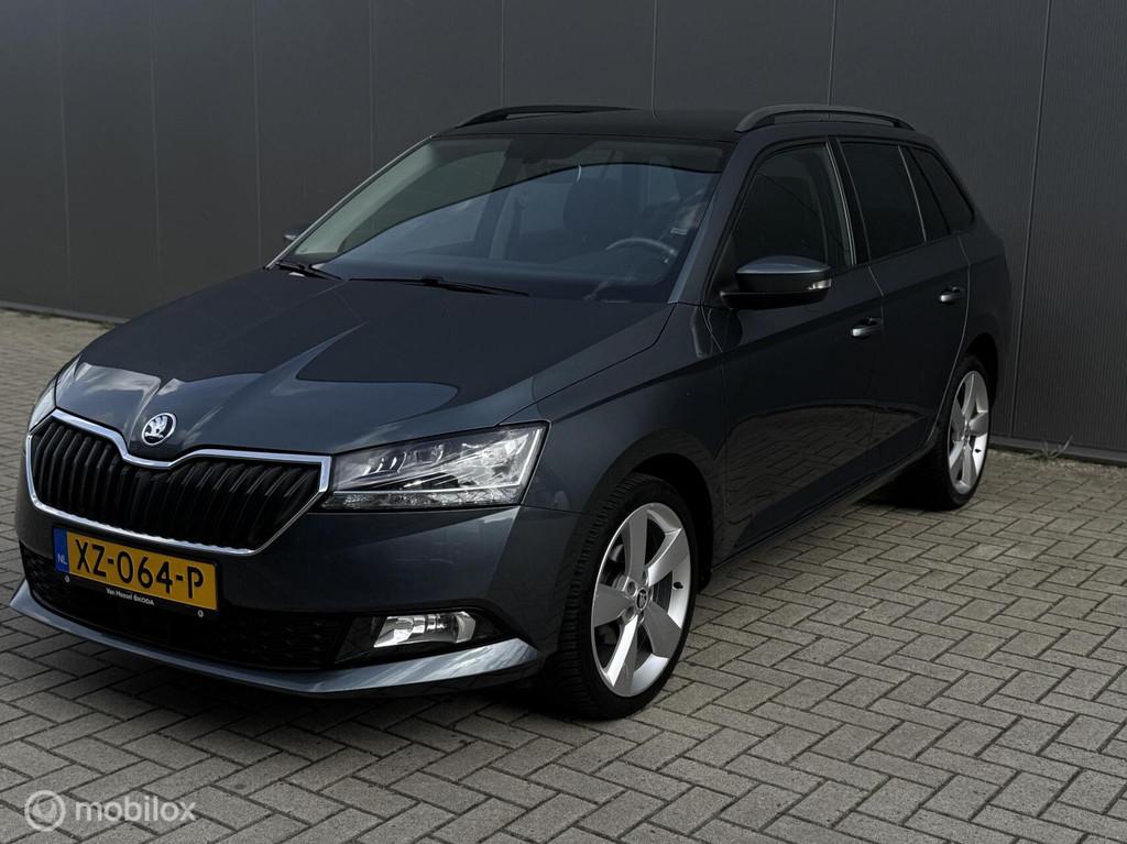 Skoda Fabia Combi 1.0 Business Edition,CarPlay,Stoelv,Dak, Auto's, Skoda, Stof, Gebruikt, Origineel Nederlands, Handgeschakeld