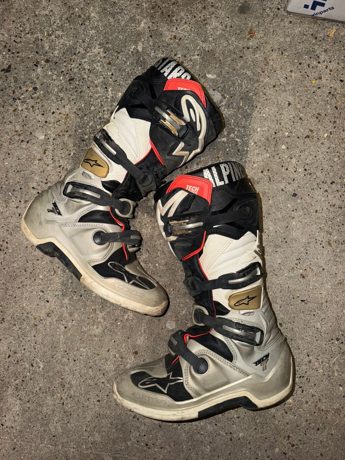Alpinestars Tech 7, Motoren, Ophalen of Verzenden, Tweedehands, Laarzen