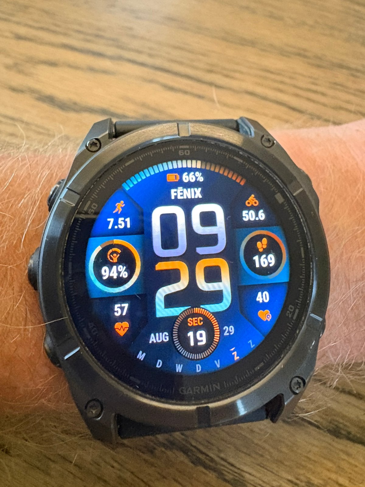 Garmin Fenix 8 51mm AMOLED Smartwatch, Zwart, Ophalen of Verzenden, Zo goed als nieuw, Waterdicht