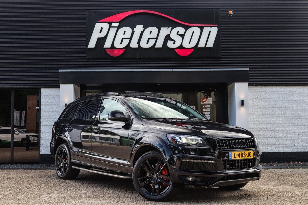 Audi Q7 4.2 FSI quattro S-line 7pers B&O PANO MEMORY CAMERA, Auto's, Audi, Bedrijf, Te koop, Q7, 4x4, ABS, Achteruitrijcamera