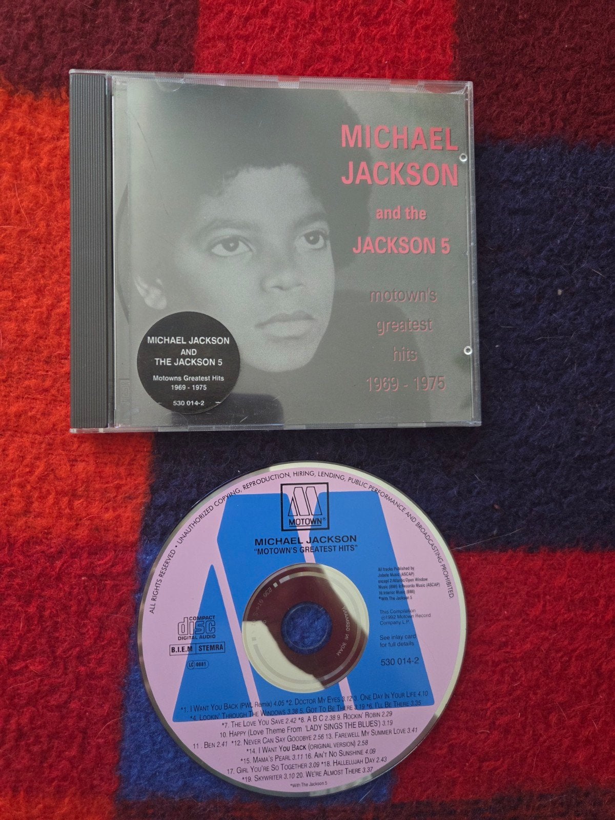 CD Michael Jackson & The Jackson 5 Motown's Greatest Hits, Pop, Ophalen of Verzenden, Zo goed als nieuw, Verzamelalbum
