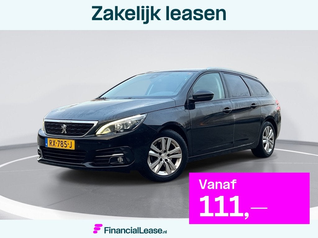 Peugeot 308 SW 1.2 Turbo Blue Lease Executive | DIST RIEM BI, Voorwielaandrijving, Stof, Gebruikt, 1199 cc