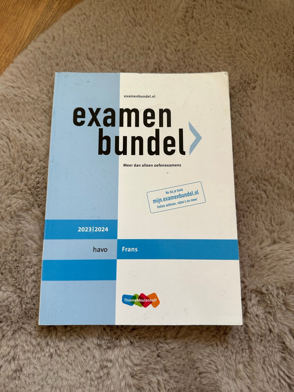 Examenbundel Frans havo 2023/2024, Boeken, Ophalen of Verzenden, Alpha, Zo goed als nieuw, HBO