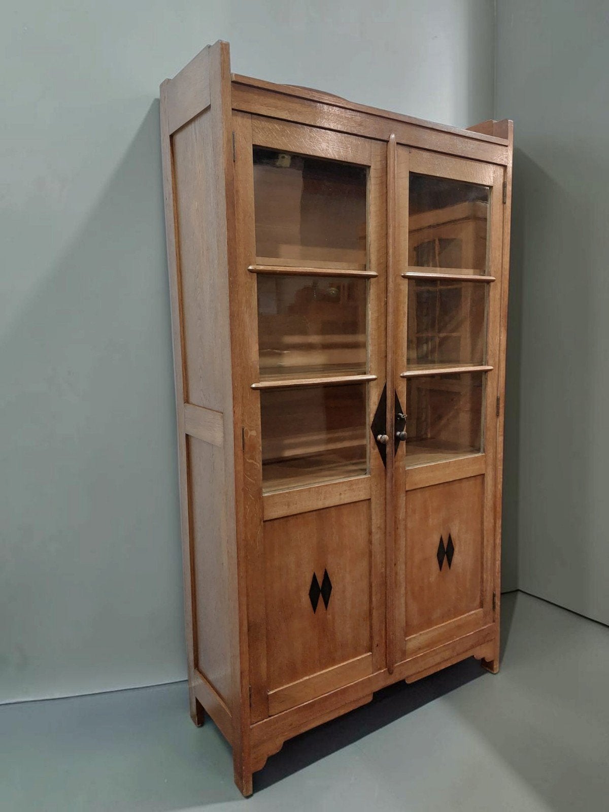 Art Deco kast Amsterdamse School boekenkast, Ophalen