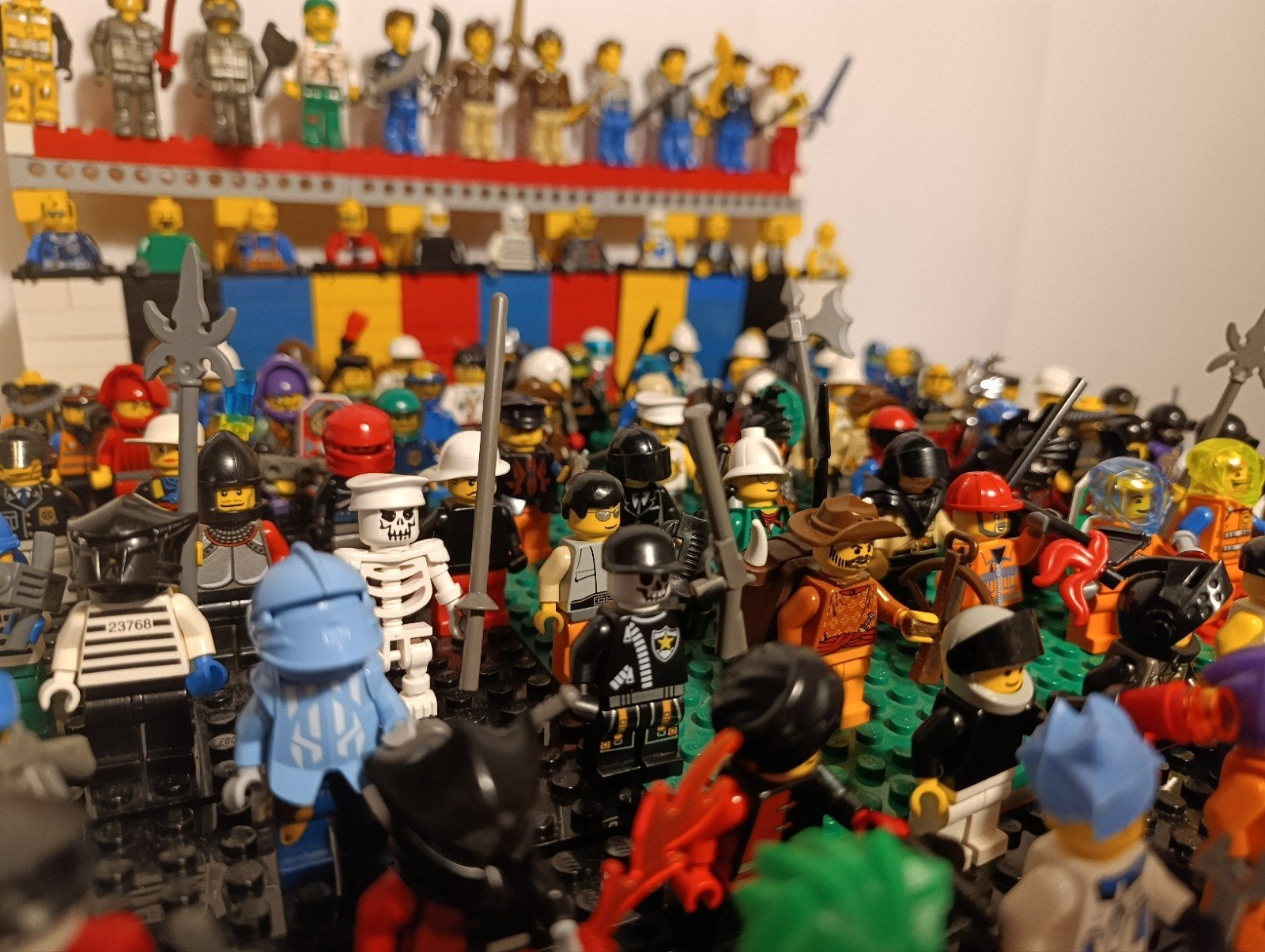 LEGO minifiguren, grote collectie modern classic (1998-2010), Kinderen en Baby's, Gebruikt, Inclusief extra onderdelen, Lego, Ophalen of Verzenden