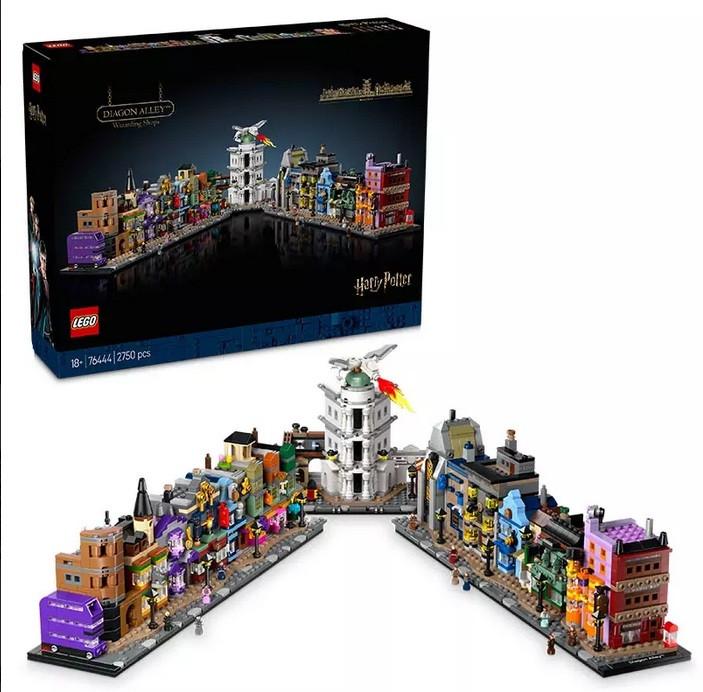 Te huur: Lego Diagon Alley Wizarding Shops 76444, Kinderen en Baby's, Speelgoed | Duplo en Lego, Gebruikt, Lego, Complete set