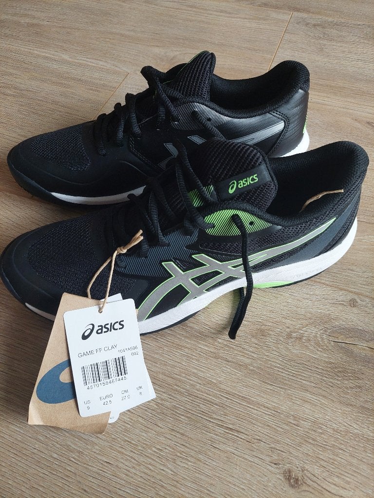 (Nieuw) Asics Game FF Gravel heren maat 42,5, L00, Schoenen, Nieuw, Ophalen