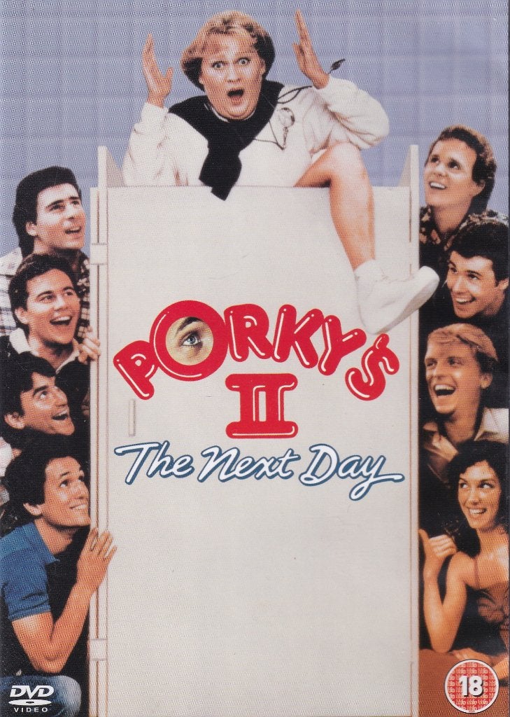 Te koop dvd porky s 2 The next day (nederlands ondertiteld), Engels, Alle leeftijden, Nederlands, Actie
