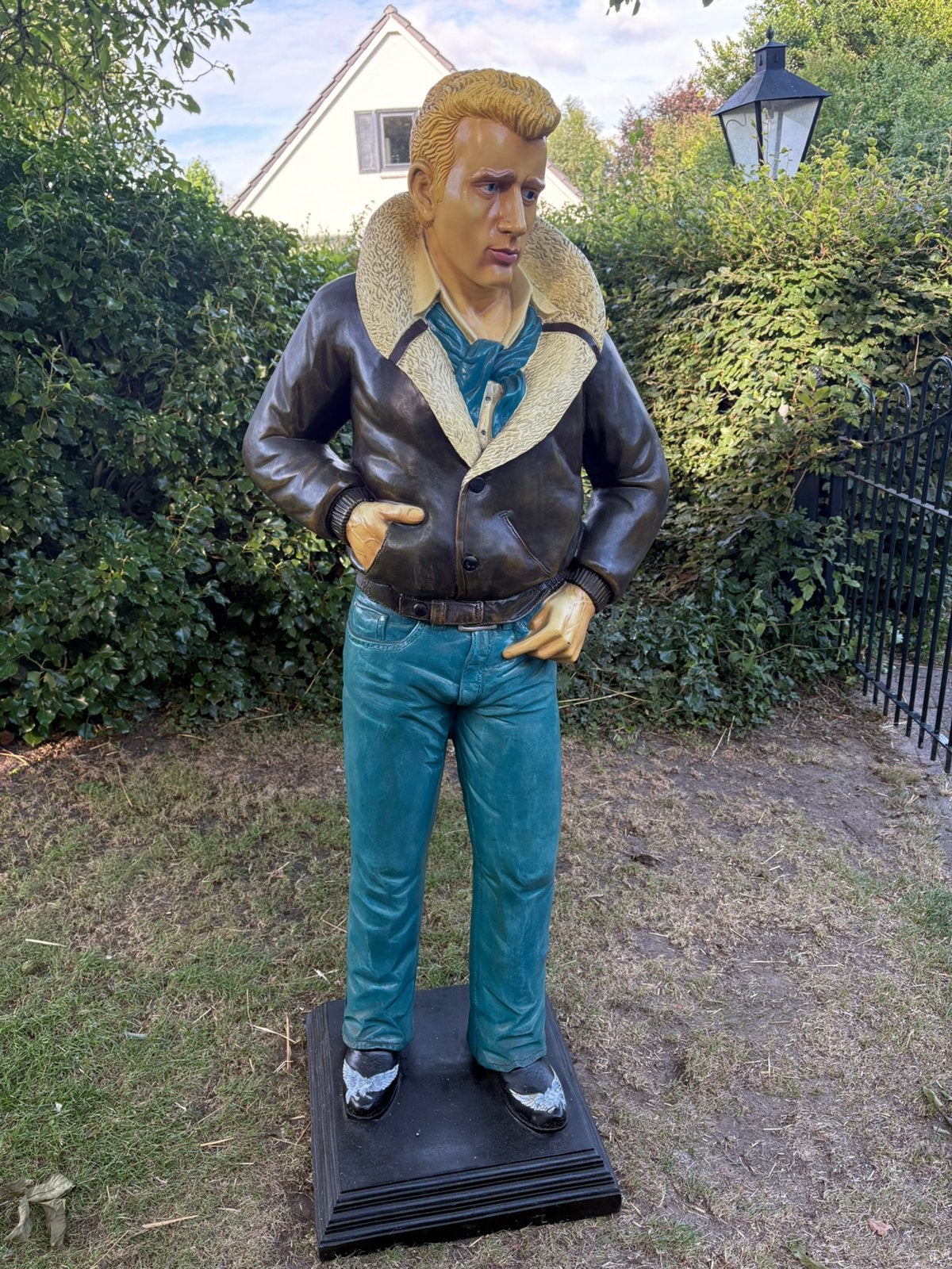 James Deen levensgrote pop polyester., Ophalen, Zo goed als nieuw, Pop