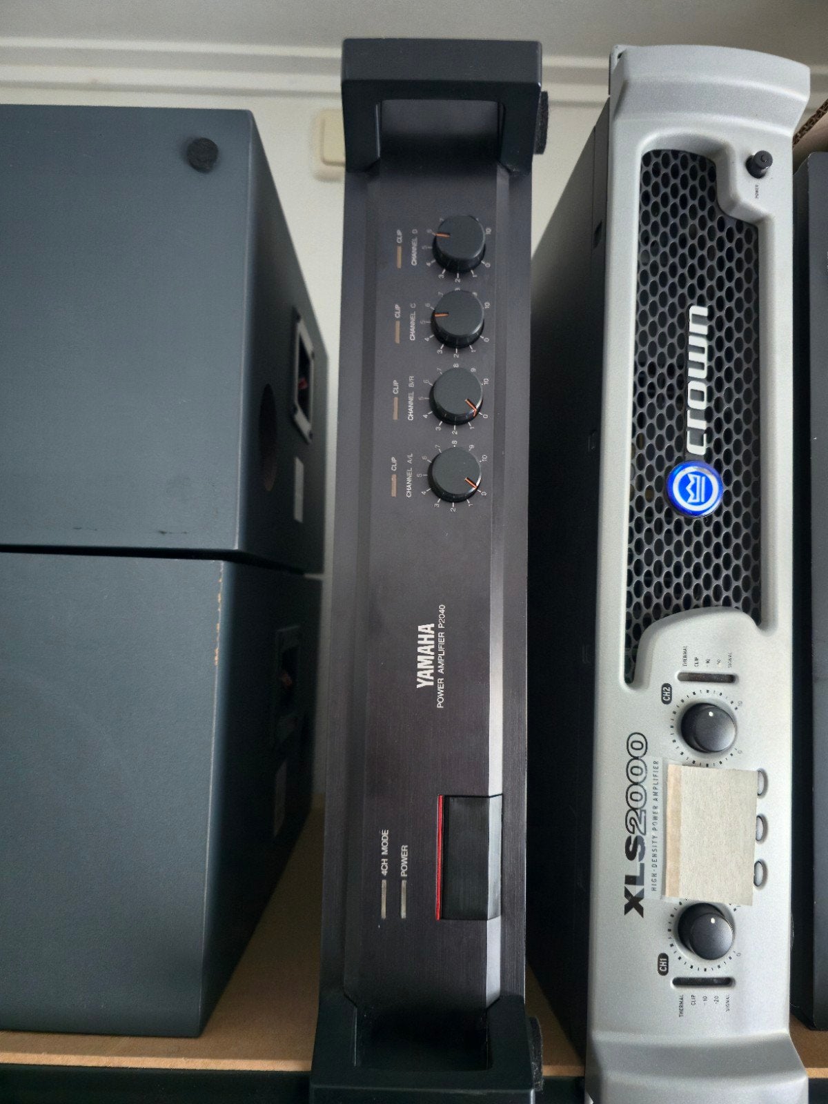 Yamaha P2040 2/4 kanaals eindversterker, Ophalen, Gebruikt, Yamaha, Minder dan 60 watt
