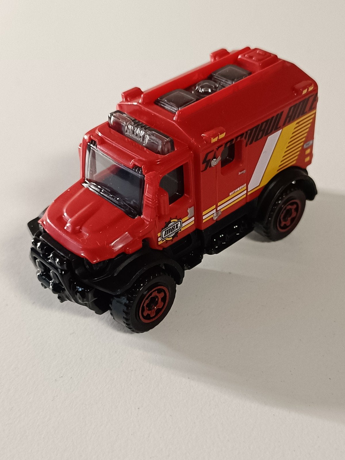 Matchbox Scrambulance Speelgoedauto, Ophalen of Verzenden, Zo goed als nieuw