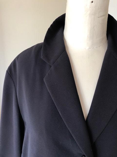 Blauwe tussenjas van Claudia Sträter., Blauw, Maat 42/44 (L), Ophalen of Verzenden, Claudia Sträter