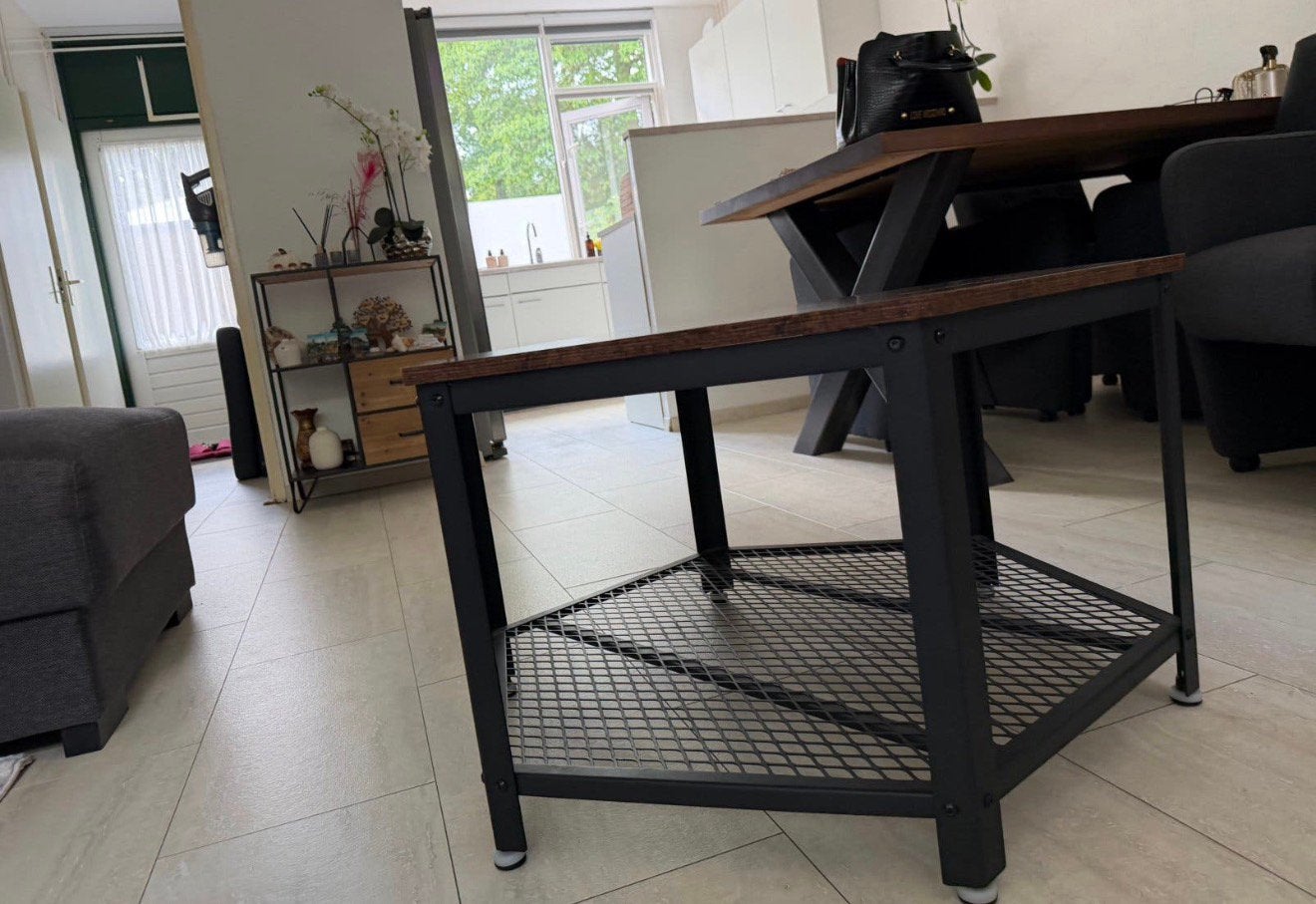 Tafel, Ophalen, Zo goed als nieuw, 75 m² of meer, Laminaat