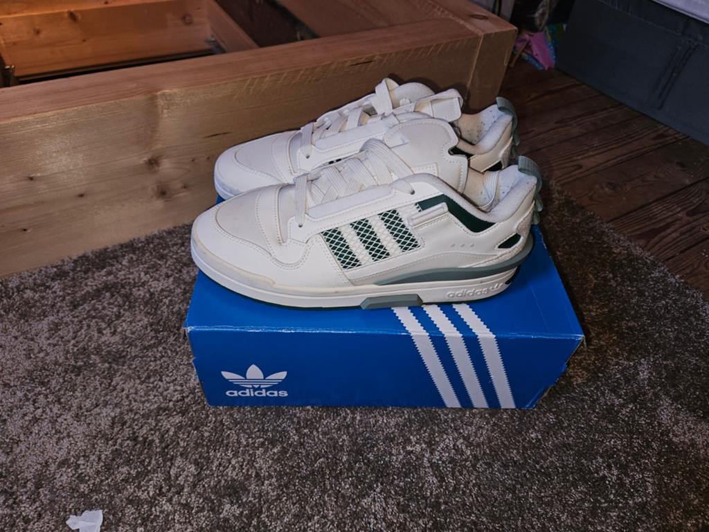 Adidas Forum Low sneakers wit/groen 42, Kleding | Heren, Schoenen, Ophalen of Verzenden, Nieuw, Wit