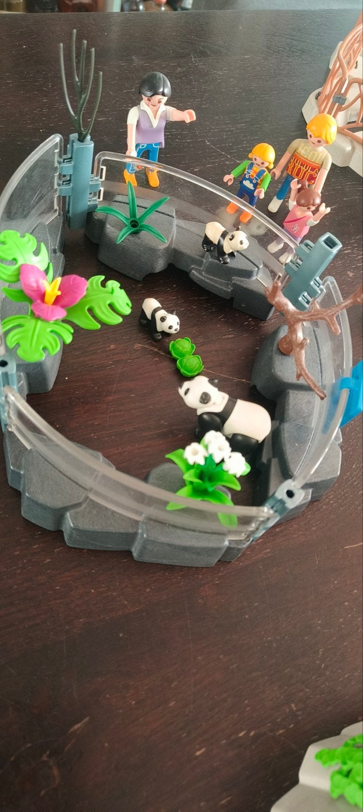 Grote Playmobil Zoo/Dierentuin set met veel dieren/figuren, Wild life, Gebouw, Complete set, Ophalen of Verzenden