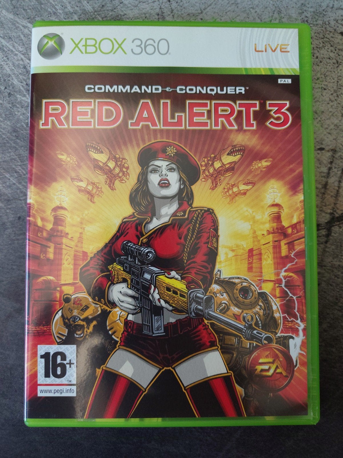 C&C: Red Alert 3 - Xbox 360 - CIB, Online, Gebruikt, Ophalen of Verzenden, 3 spelers of meer