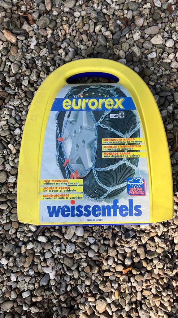 Sneeuwkettingen Weissenfels M14 eurorex, Ophalen, Zo goed als nieuw