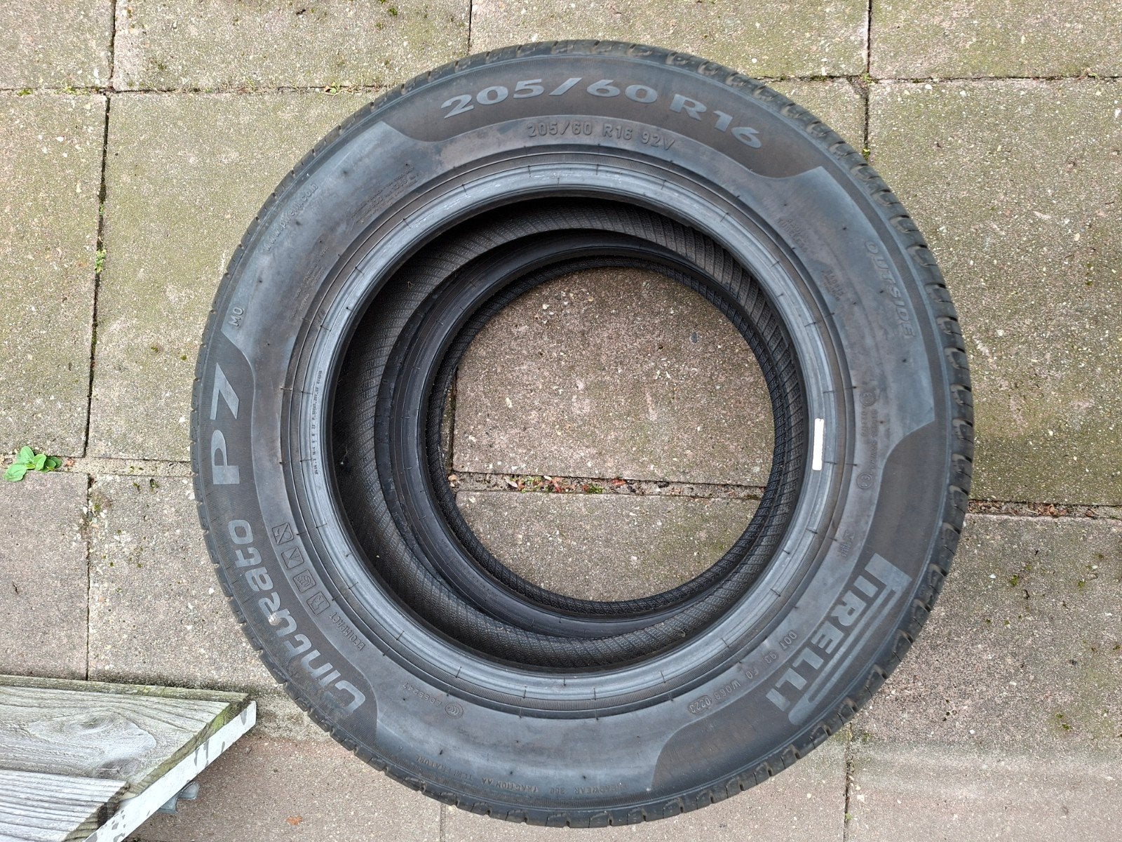 Pirelli Cinturato P7 205/60 R16 Zomerbanden, Ophalen, Gebruikt, 16 inch, 205 mm