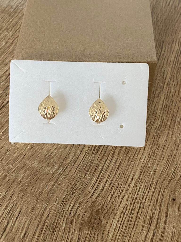 14 karaat gouden oorbellen gemerkt 585, Ophalen of Verzenden, Nieuw, Goud, Goud