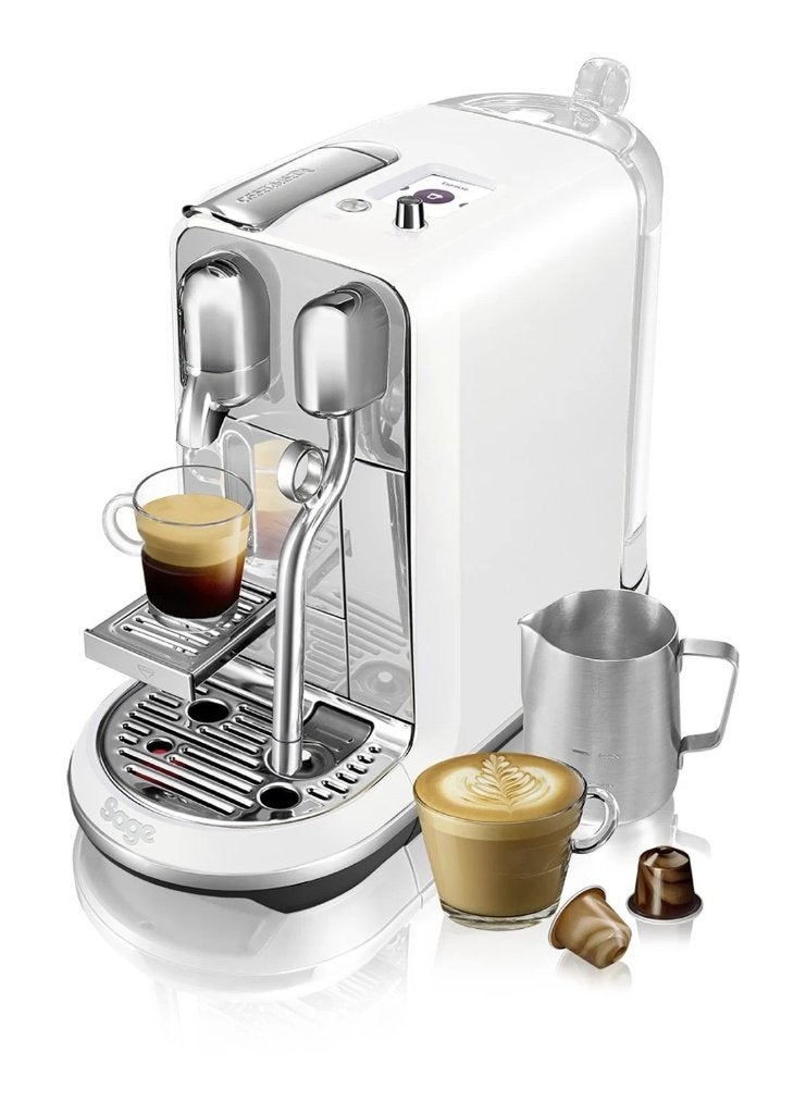 sage nespresso creatista plus, Koffiepads en cups, Espresso apparaat, Ophalen of Verzenden, Zo goed als nieuw
