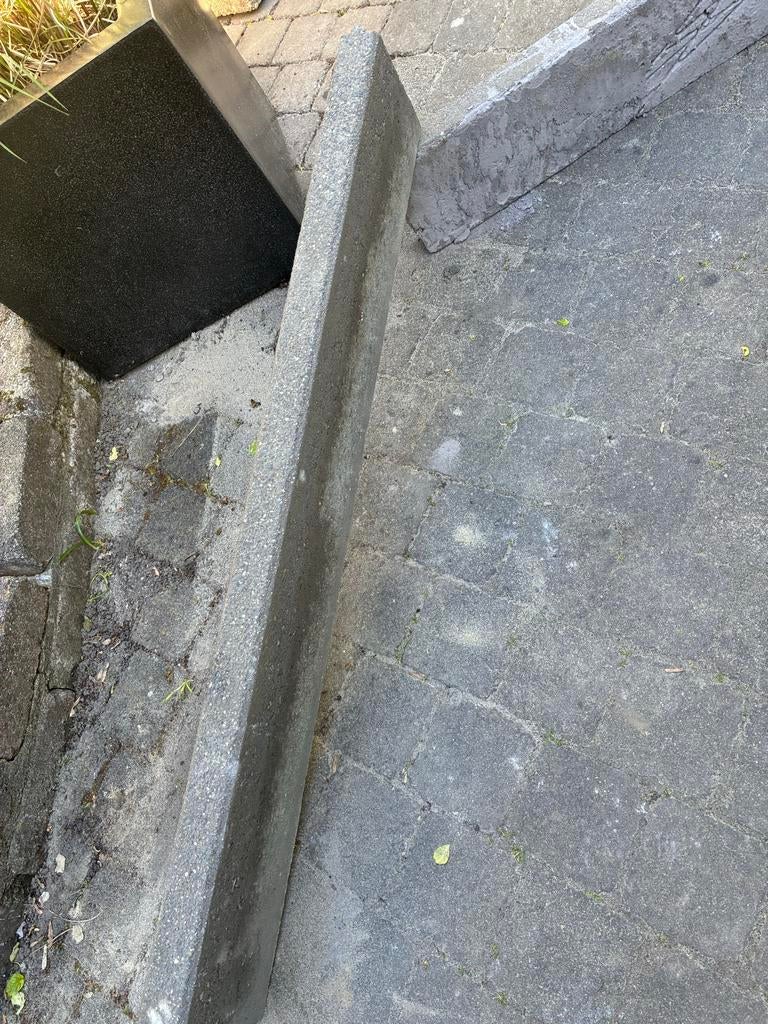 betonnen opsluitband voor tuin en terras, Ophalen, Gebruikt, Overige typen, Minder dan 5 m²