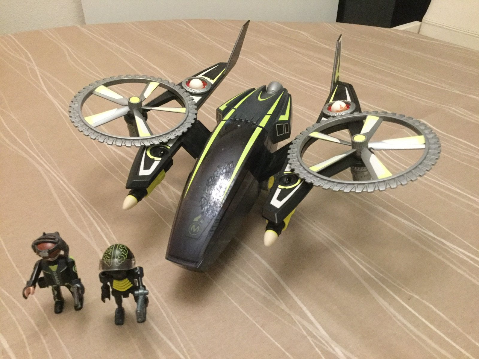 Playmobil mega masters twincopter 5287., Ophalen of Verzenden, Zo goed als nieuw