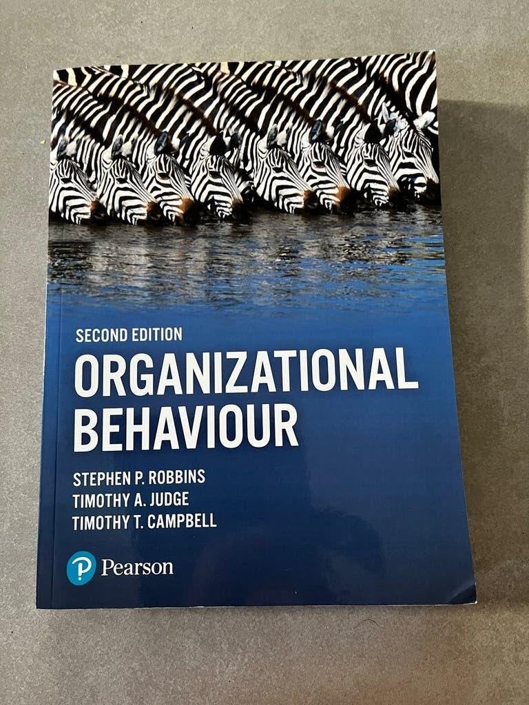 Organizational Behaviour - Stephen P. Robbins (2nd Edition), Verzenden, Gamma, Zo goed als nieuw, HBO