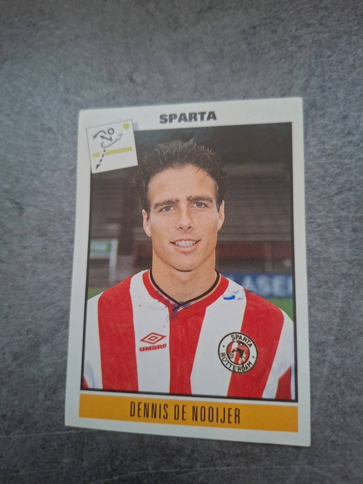 Panini sticker Voetbal 94. Dennis de Nooijer Sparta., Ophalen of Verzenden, Zo goed als nieuw, Sticker