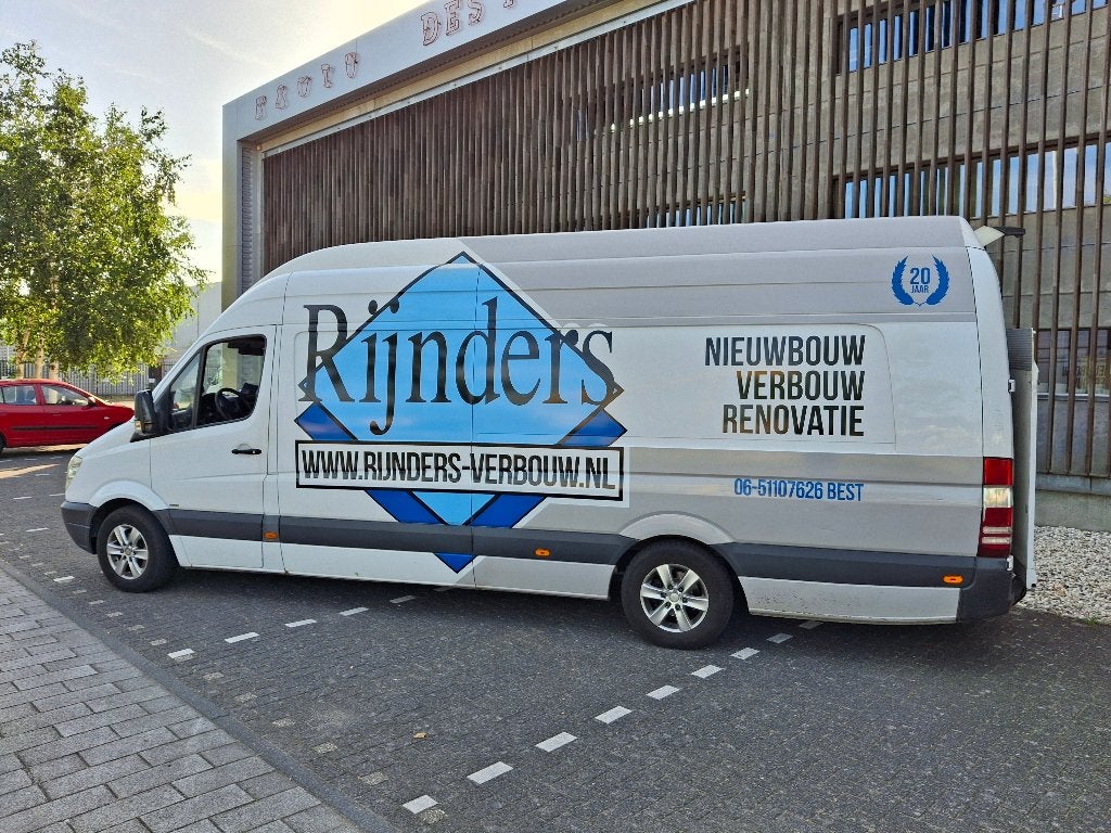 Mercedes-Benz Sprinter 2.1 CDI 311 AUT 2008, Auto's, Bestelauto's, Automaat, Zwart, 4 cilinders, 2800 kg