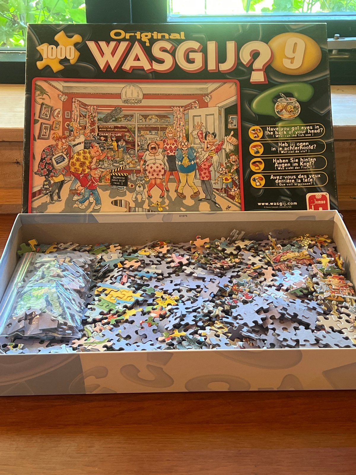 Wasgij Original 9 Legpuzzel - 1000 stukjes, Ophalen of Verzenden, 500 t/m 1500 stukjes, Gebruikt, Legpuzzel