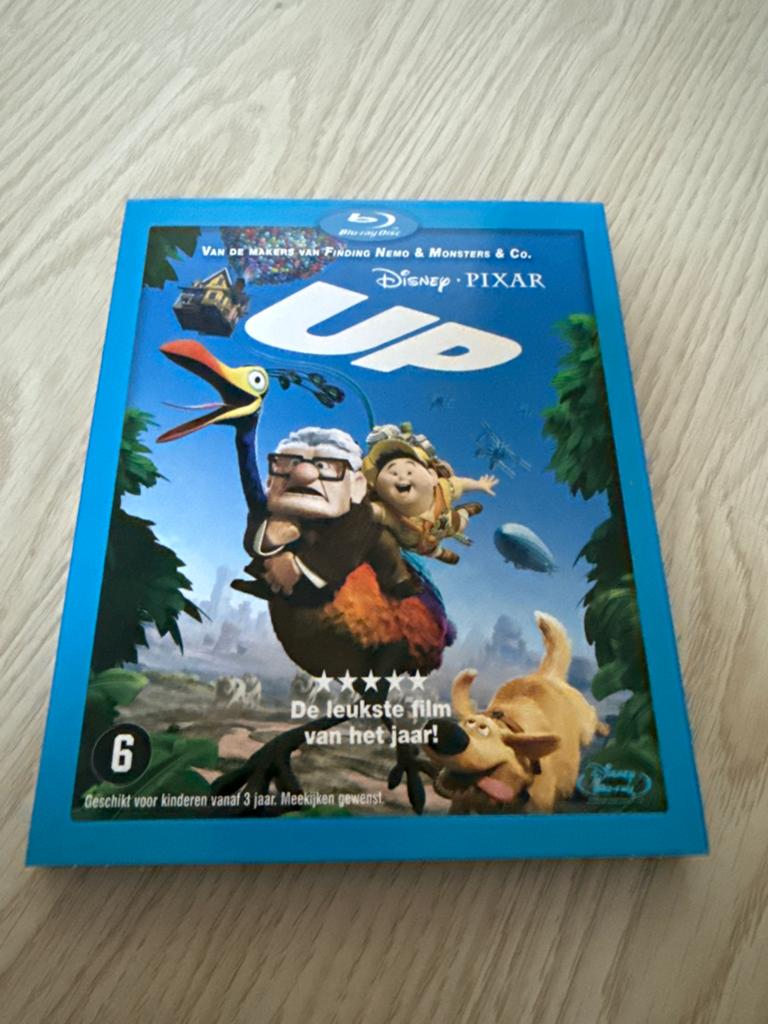 Disney Pixar UP Blu-ray - De leukste film van het jaar!, Ophalen of Verzenden, Zo goed als nieuw