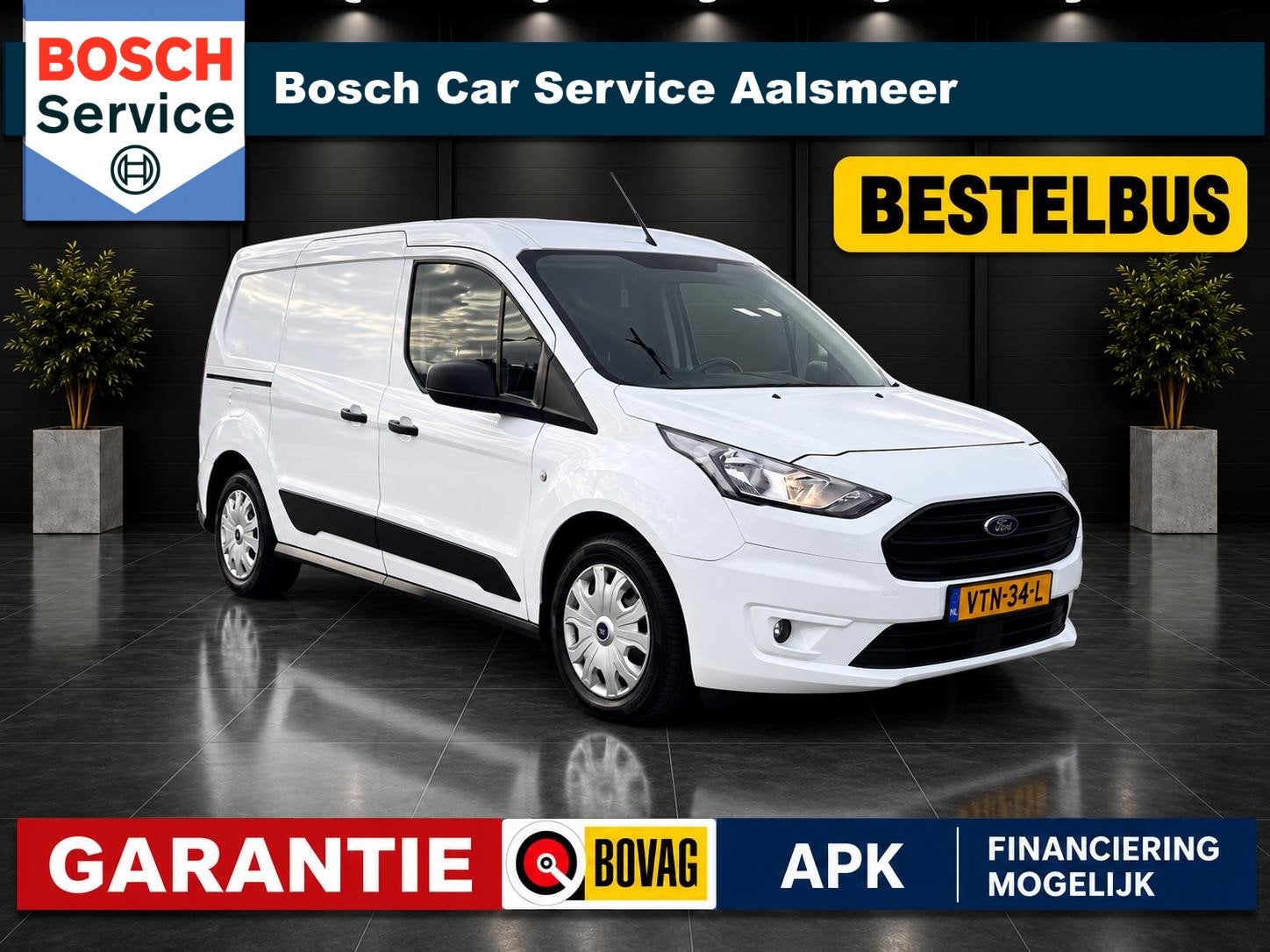 Ford Transit Connect 1.5 EcoBlue L2 Trend / Nieuwestaat / Du, Auto's, Voorwielaandrijving, 1390 kg, Gebruikt, Euro 6