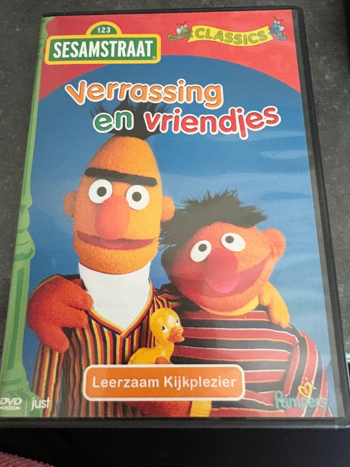 Sesamstraat Classics: Verrassing en Vriendjes DVD, Alle leeftijden, Ophalen of Verzenden, Gebruikt, Educatief