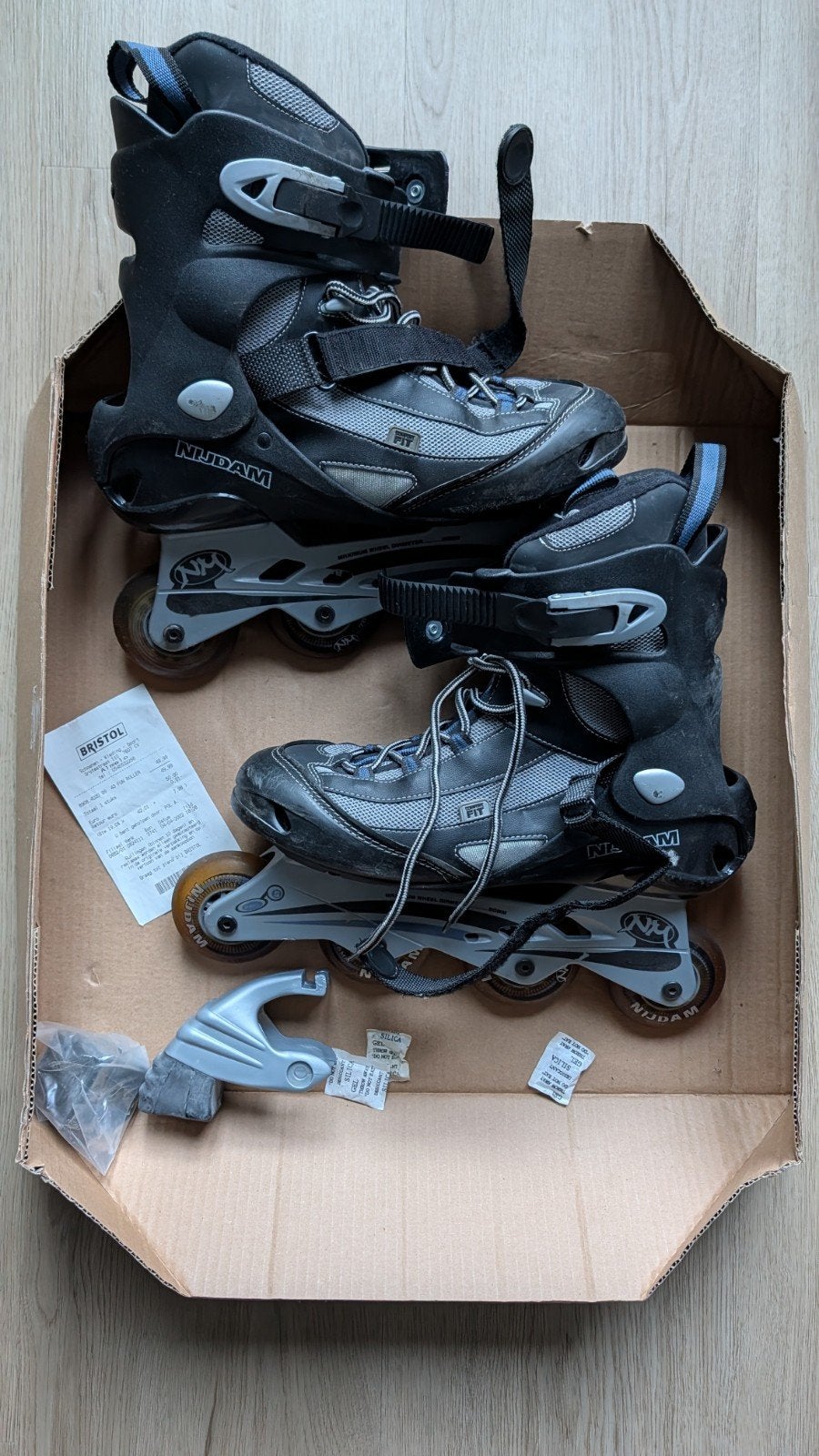 Nijdam inline skates maat 43, Overige merken, Dames, Ophalen of Verzenden, Inline skates 4 wielen