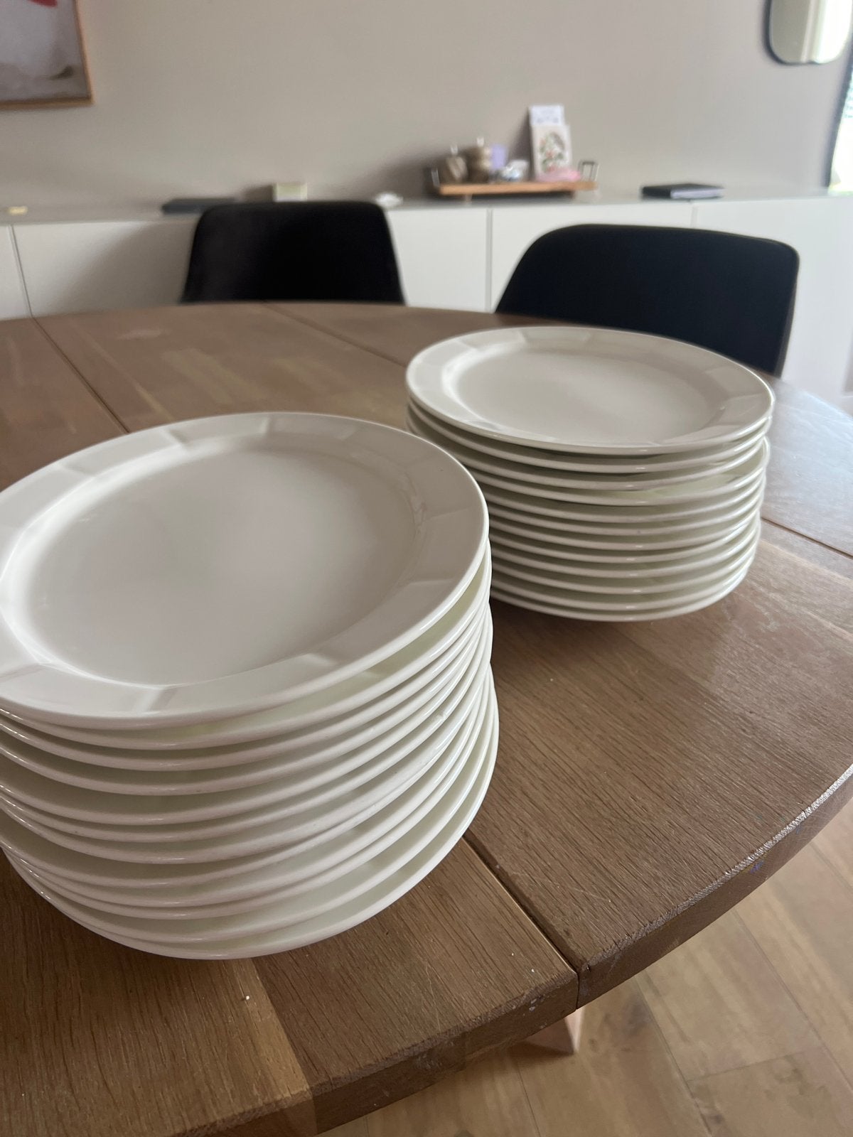 24 Villeroy & Boch ovale borden 30.5x25 cm, Ophalen, Gebruikt, Villeroy & Boch, Bord(en)