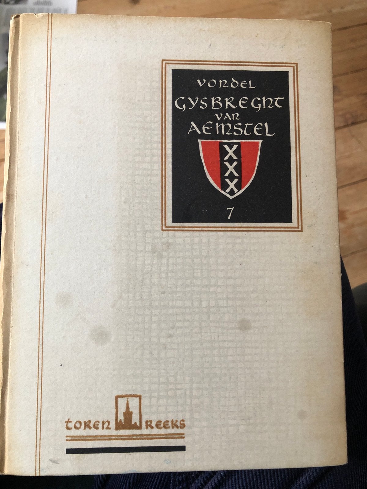 Gysbreght van Aemstel - Joost van den Vondel (Herdruk), Ophalen of Verzenden, Gelezen, Nederland