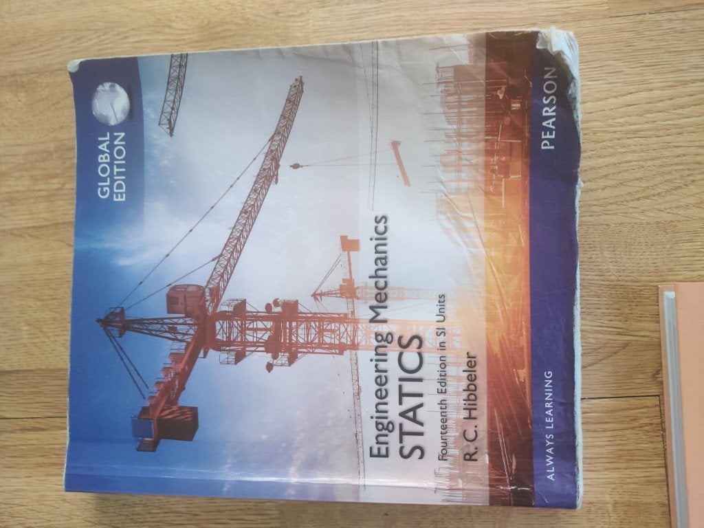 Engineering Mechanics STATICS, Boeken, Gelezen, Pearson, Beta, HBO