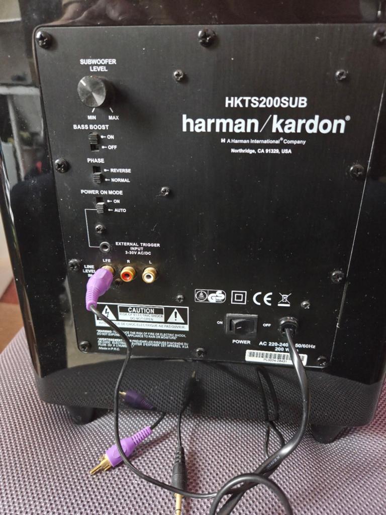Harman Kardon HKTS 9/16 Home Theater Speakerset + Sub, Audio, Tv en Foto, Home Cinema-sets, Overige merken, Gebruikt, 70 watt of meer